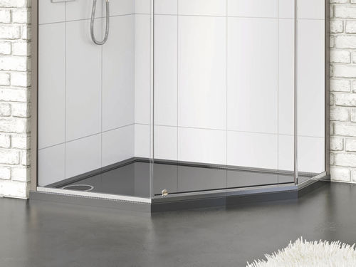 Piatto doccia d'angolo - ULQ - matki showering - rialzato / in ceramica / antiscivolo