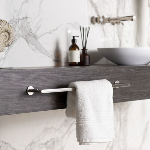 Portasalviette a 1 barra - WLTR - matki showering - da parete / in ottone / in nichel