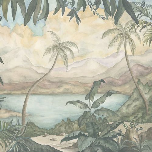 Carta da parati contemporanea - ALMA - Coordonné - in tessuto / con motivi naturali / aspetto carta da parati
