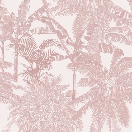 Carta da parati contemporanea - PALMS QUARZO - Coordonné - in vinile / con motivi naturali / aspetto carta da parati