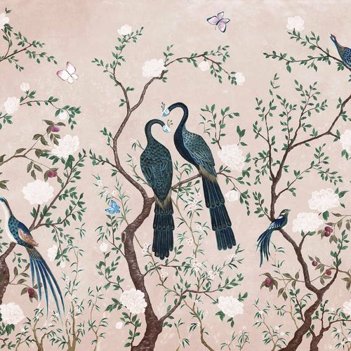 Carta da parati contemporanea - EDO SUBTLE - Coordonné - in vinile / con animali / aspetto carta da parati