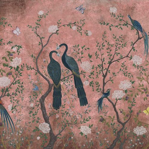 Carta da parati contemporanea - EDO - Coordonné - in vinile / con animali / aspetto carta da parati