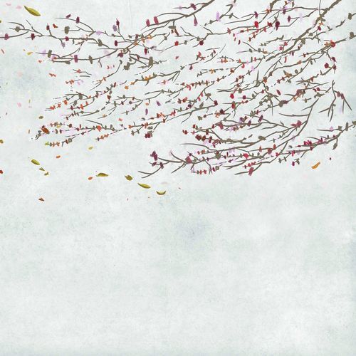 Carta da parati contemporanea - EOLIA SPRING - Coordonné - in vinile / con motivi naturali / aspetto carta da parati
