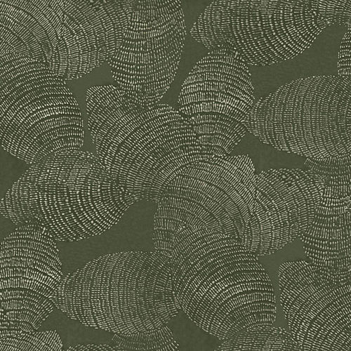 Carta da parati contemporanea - Rif Relief Sage - Coordonné - in bambù / a motivi / aspetto tessuto