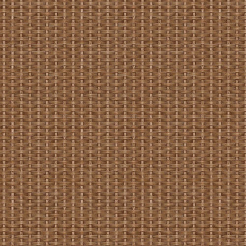 Carta da parati contemporanea - Kuba Raffia Honey - Coordonné - in bambù / a tinta unita / marrone