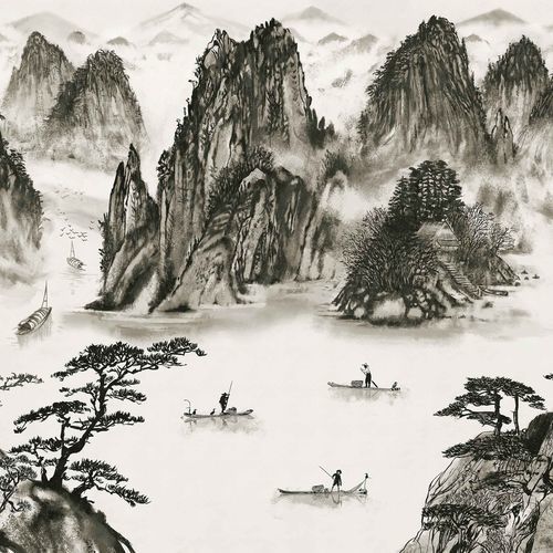 Carta da parati contemporanea - SUMI - Coordonné - in tessuto / con motivi naturali / aspetto carta da parati