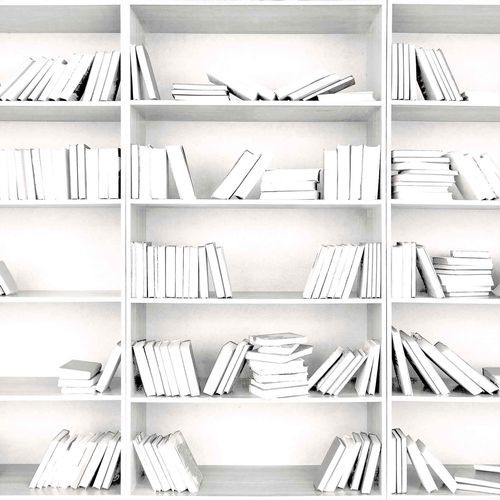 Carta da parati contemporanea - SHELVING - Coordonné - in tessuto / in vinile / libreria