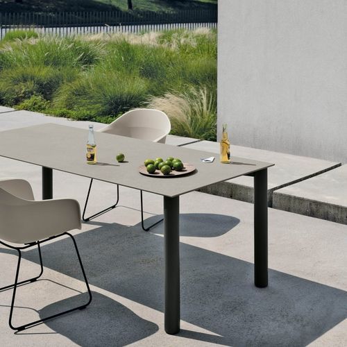 Tavolo contemporaneo - BODONI - Kristalia - in Laminam / in marmo / in Fenix NTM