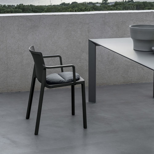 Sedia contemporanea - LP - Kristalia - da interno / da esterno / in tessuto