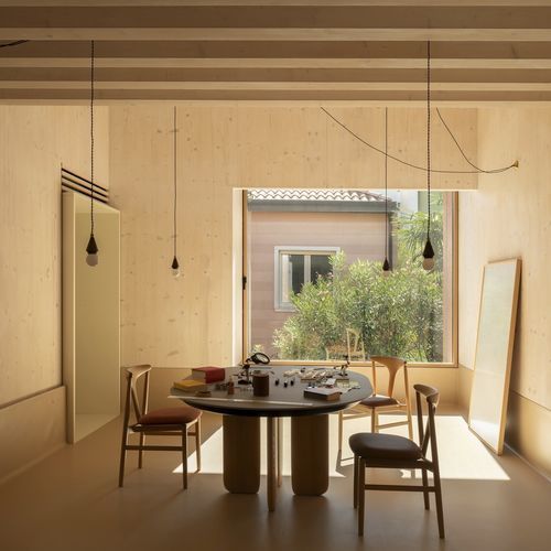 Tavolo contemporaneo - PALA - Kristalia - in Fenix NTM / in MDF laccato / in marmo