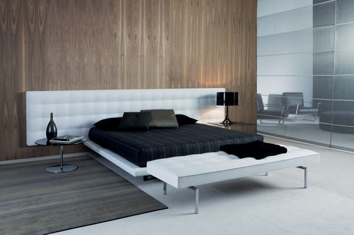 Letto matrimoniale - LATURKA - CasaDesùs - contemporaneo / imbottito / in legno