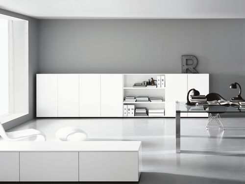 Set scrivania e scaffale di Piero Lissoni - MODERN  - Porro