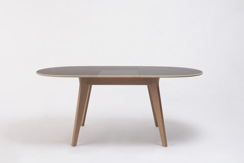 Tavolo contemporaneo - MIKADO - Ondarreta - in betulla / in legno compensato / con supporto in faggio