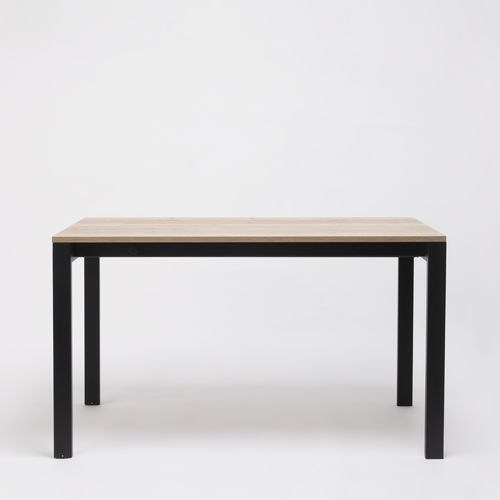 Tavolo contemporaneo - PUNTO - Ondarreta - in betulla / in legno compensato / in vetro