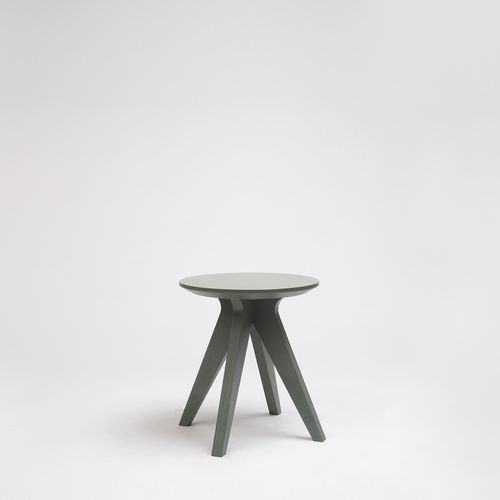 Tavolo d'appoggio contemporaneo - MIKADO - Ondarreta - in faggio / in laminato / con supporto in betulla