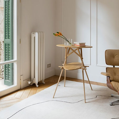 Tavolo contemporaneo - JUJOL 1920 - Mobles 114 editions - in rovere / con supporto in quercia / ovale