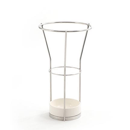Portaombrello in ceramica - TOMBAL - Mobles 114 editions - in acciaio inox