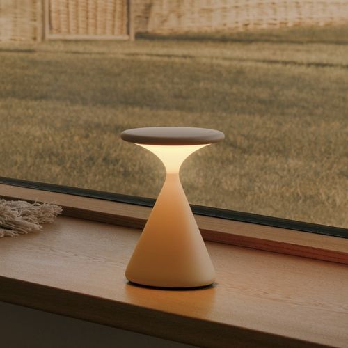 Lampada da tavolo - Salt - GRAU - portatile / in alluminio / contemporanea