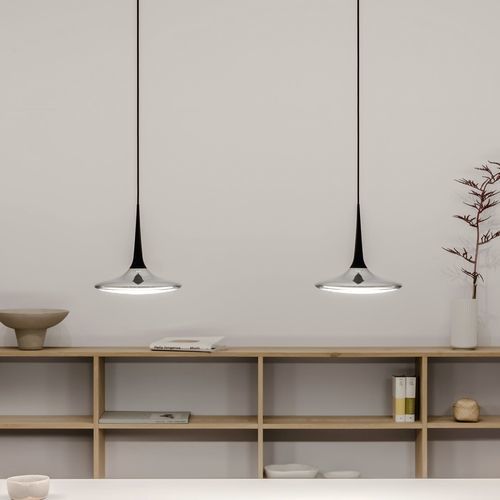 Lampada a sospensione - Falling Leaf - GRAU - in alluminio / contemporanea / con cavo