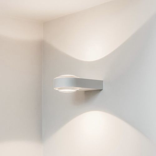 Applique contemporanea - Globe Wall 12 - GRAU - da interno / in alluminio / tonda