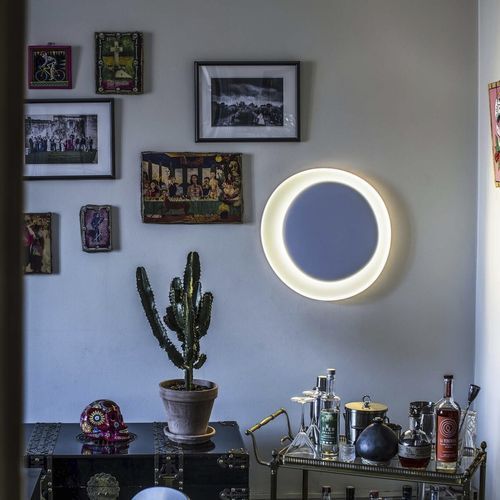 Applique contemporanea - BAHIA - FOSCARINI - da interno / in policarbonato / tonda