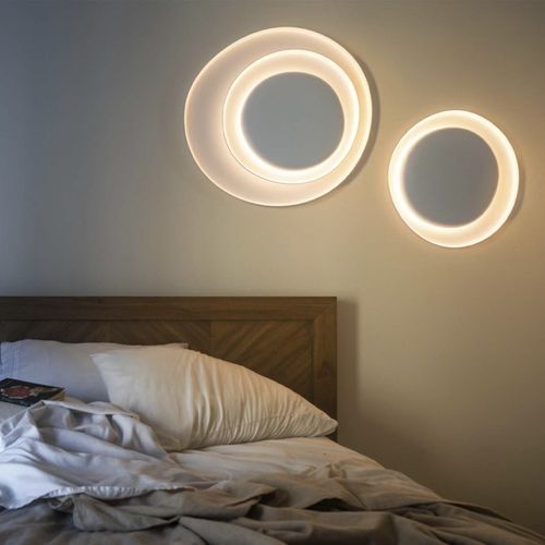 Applique contemporanea - BAHIA MINI - FOSCARINI - da interno / in policarbonato / tonda