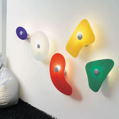 Applique design originale - BIT - FOSCARINI - da interno / in vetro / in metallo