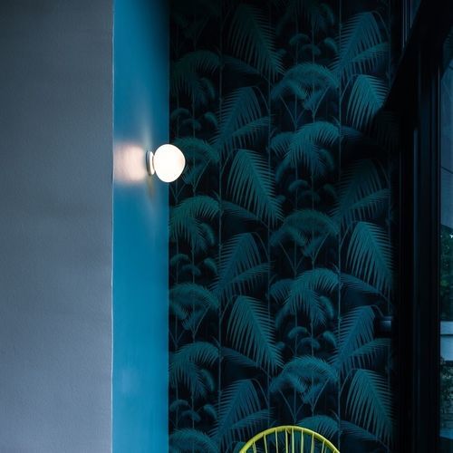 Applique contemporanea - RITUALS XL SEMI - FOSCARINI - da interno / in metallo laccato / in vetro soffiato