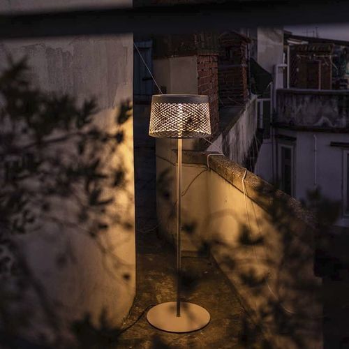 Lampada da terra - TWIGGY LETTURA - FOSCARINI - in metallo / in policarbonato / in PMMA