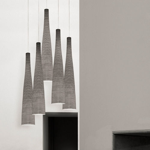 Lampada a sospensione - TITE  - FOSCARINI - in tessuto / in fibra di vetro / contemporanea