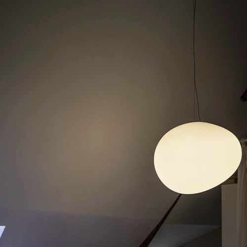 Lampada a sospensione - GREGG - FOSCARINI - in metallo laccato / in vetro soffiato / contemporanea