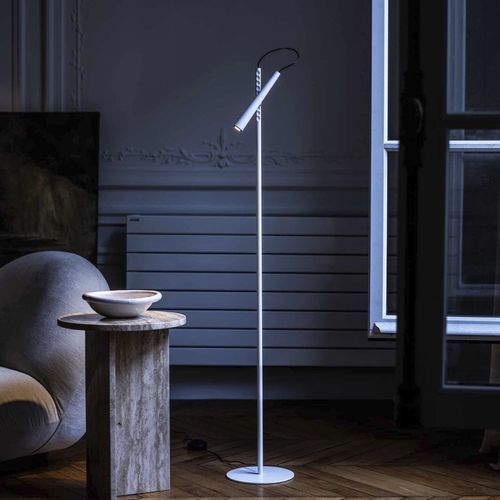 Lampada da terra - MAGNETO - FOSCARINI - in acciaio / in ABS / contemporanea