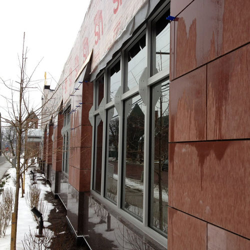 Rivestimento di facciata in pannelli - STONELITE® : BRECCIA PERNICE - Stone panels - in marmo / di lunga durata / levigato