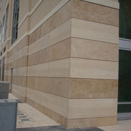 Rivestimento di facciata in pannelli - RAINBOW - Stone panels - in gres / levigato / di grande formato