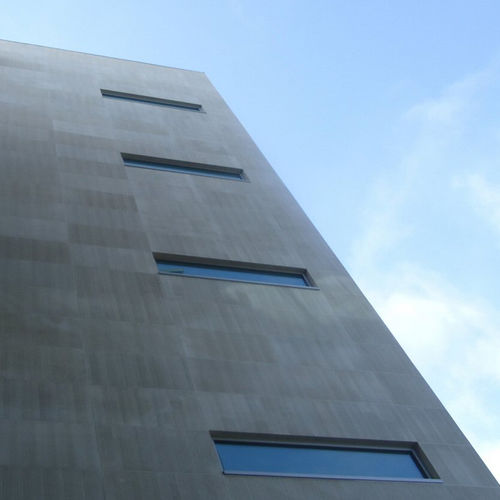 Rivestimento di facciata in pannelli - BLACK  - Stone panels - in ardesia / levigato / di grande formato