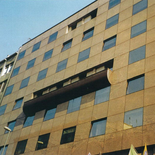 Rivestimento di facciata in pannelli - JURA GOLD - Stone panels - in calcare / finitura naturale / aspetto pietra