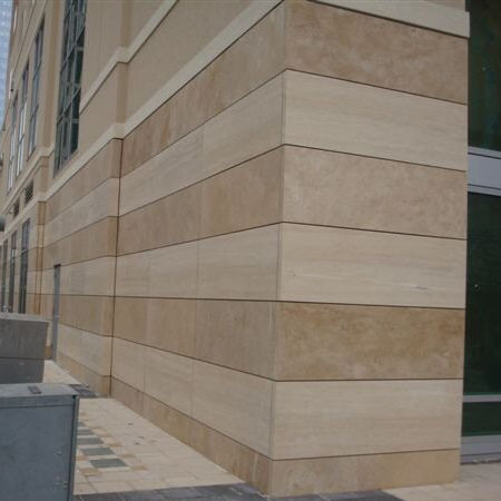 Rivestimento di facciata in pannelli - LUMACHELLA - Stone panels - in calcare / finitura naturale / aspetto pietra