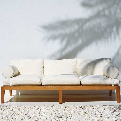 Divano letto - Synthesis  - Unopiù - contemporaneo / da esterno / in tessuto