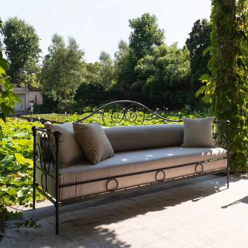 Divano classico - AURORA - Unopiù - da giardino / in tessuto / sfoderabile