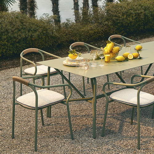 Sedia contemporanea - SALÒ - Unopiù - da giardino / urbana / in tessuto acrilico