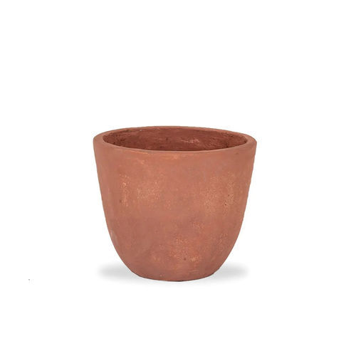 Vaso da giardino in calcestruzzo - Unopiù - in marmo / rotondo / per uso residenziale