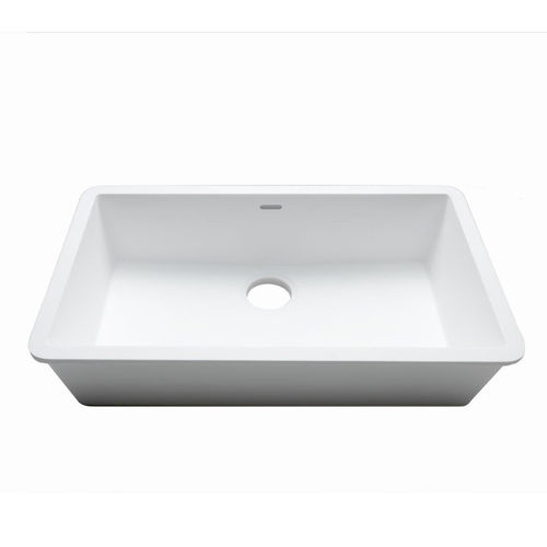 Lavabo da incasso - BASIC C824  - KRION – PORCELANOSA Grupo - in Solid Surface / in Krion® / singolo