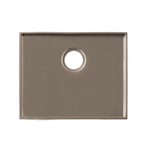 Lavabo da incasso - LINKING - KRION – PORCELANOSA Grupo - in acciaio inossidabile / in Krion® / singolo