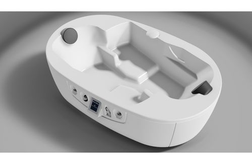 Vasca da bagno ovale - BORA BORA - Stas Doyer Hydrothérapie - ad uso professionale / in acrilico / contemporanea
