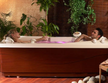 Vasca da bagno da appoggio - CAPRY - Stas Doyer Hydrothérapie - ad uso professionale / in acrilico / contemporanea