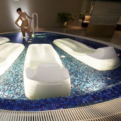 Sistema d'idromassaggio per piscina - AQUABED  - Stas Doyer Hydrothérapie