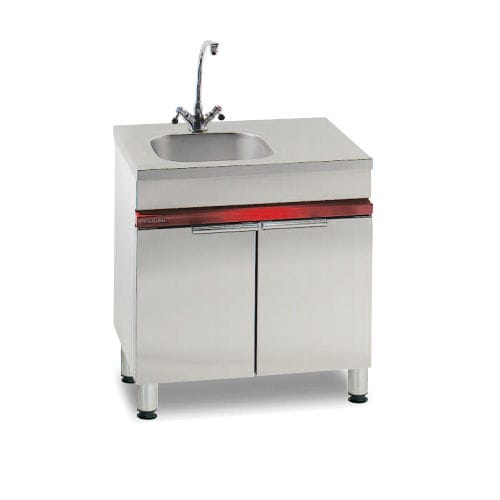 Lavello a 1 vasca - CMA 801 BCFG - AMBASSADE DE BOURGOGNE - con gocciolatoio / in acciaio inossidabile / su gambe