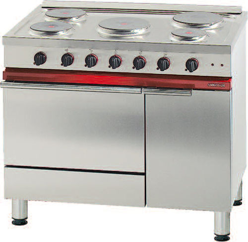 Blocco cottura elettrico - CE 1051 E - AMBASSADE DE BOURGOGNE - professionale / in acciaio inossidabile