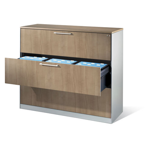 Armadio classificatore basso - ASISTO : 146043-312 - GEKIPS - in legno / in acciaio / con cassetti