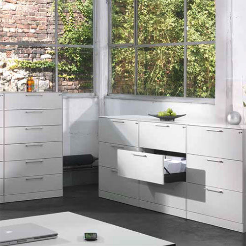 Armadio classificatore basso - ASISTO : 146243-312 - GEKIPS - in legno / in acciaio / con cassetti